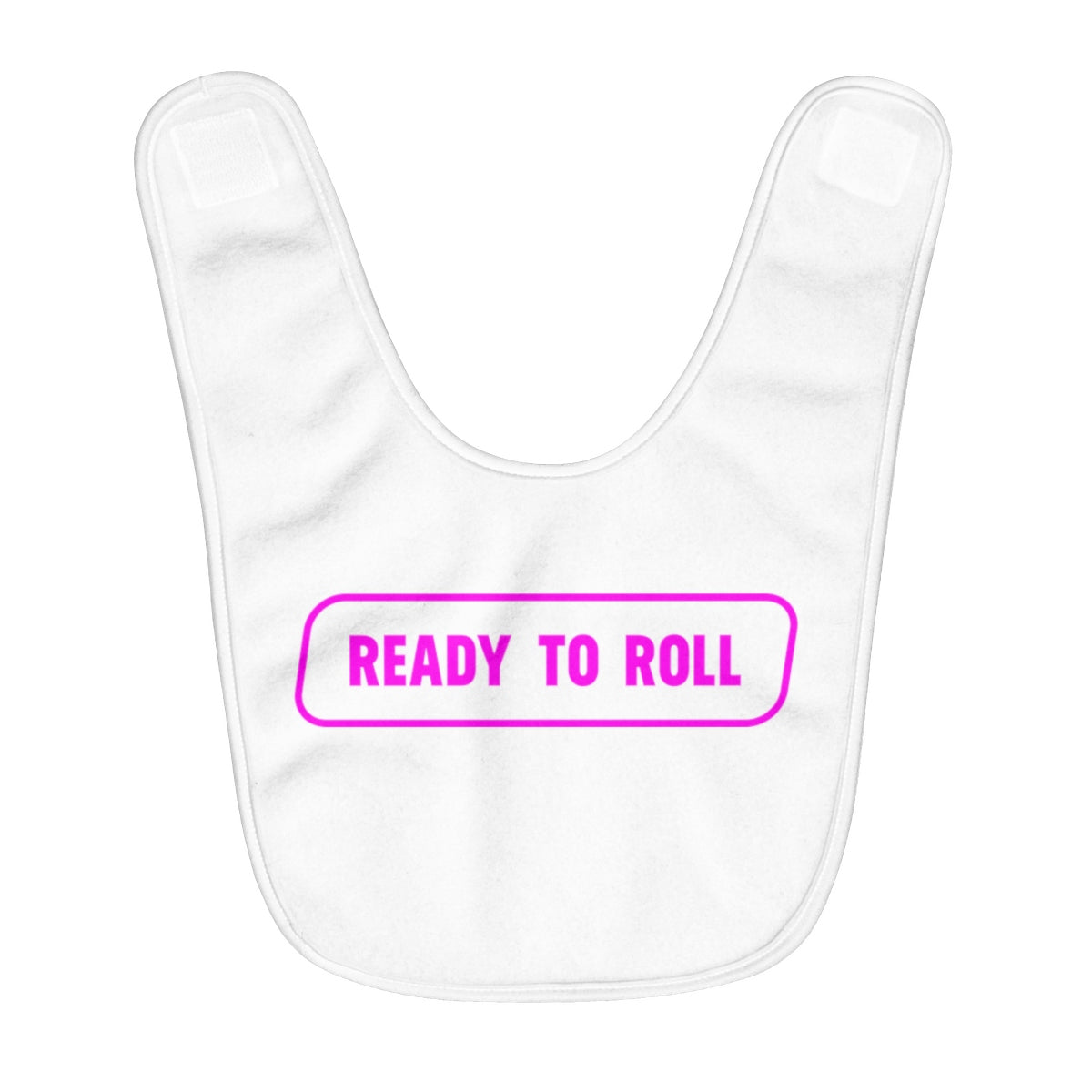 Ready to Roll Baby Girl's Bib