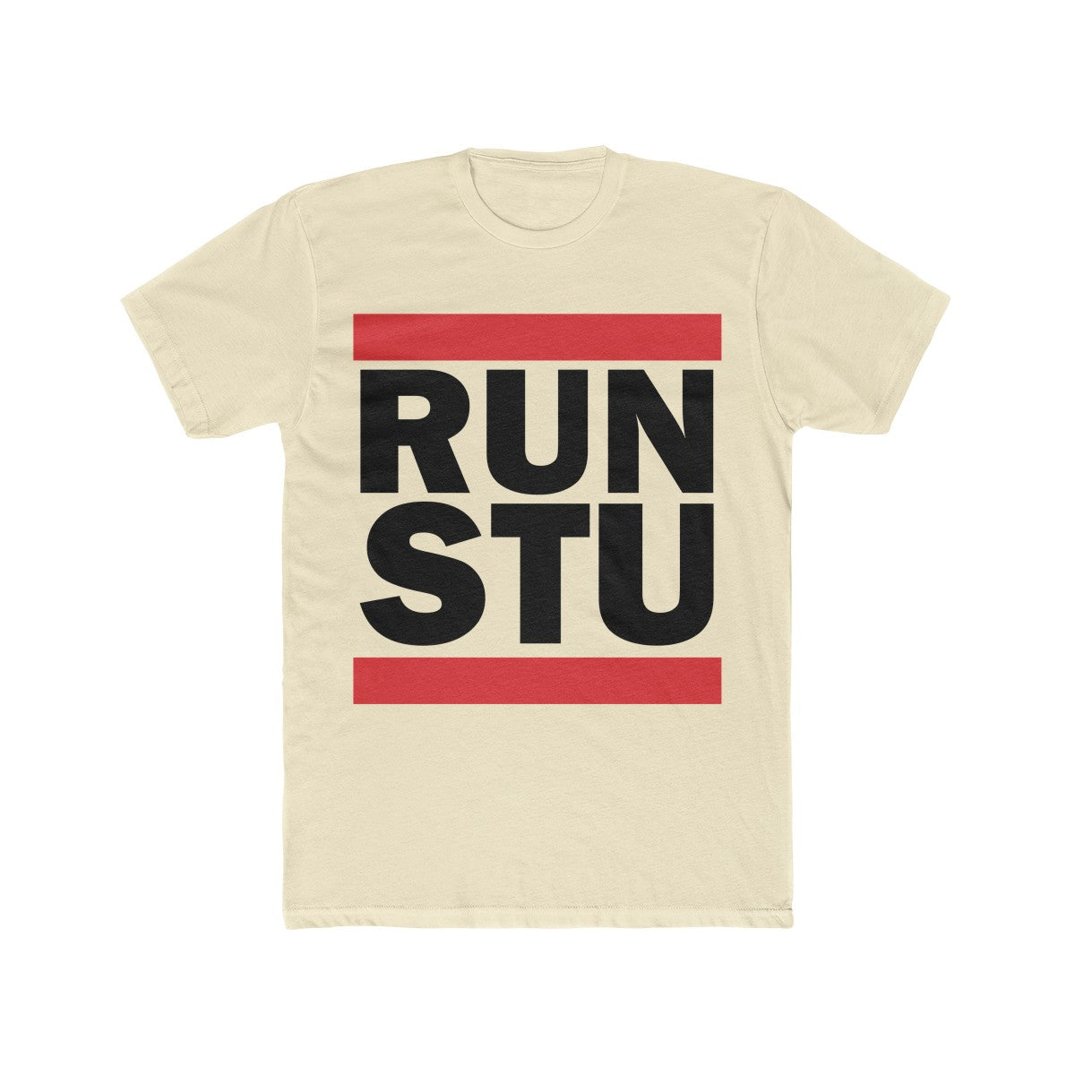 Run Stu Cotton Crew Tee